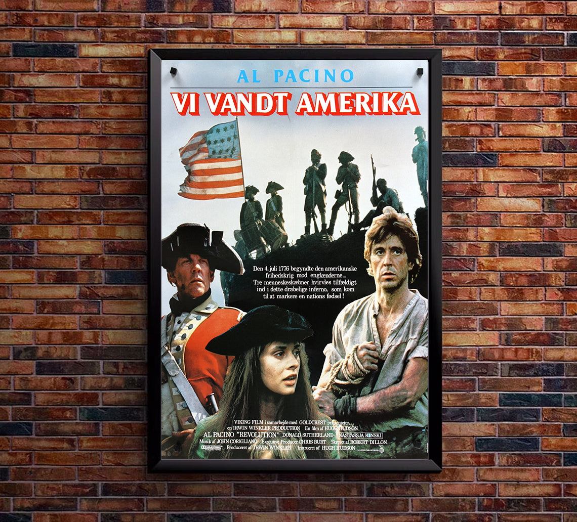 Revolution 1985 - Al Pacino - Denmark - Classic Movie Poster