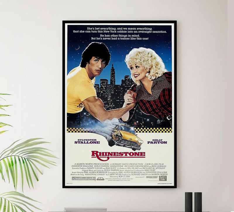 Rhinestone 1984 - Classic Movie Poster