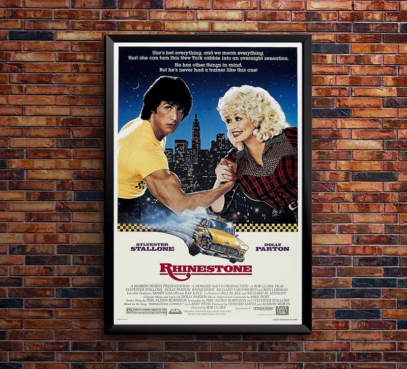 Rhinestone 1984 - Classic Movie Poster