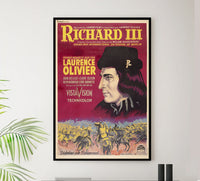Richard III 1955 - Laurence Olivier - France - Classic Movie Poster