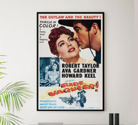 Ride, Vaquero! 1953 – Vintage Classic Movie Poster