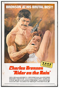 Rider on the Rain 1970 - Charles Bronson - US - Classic Movie Poster