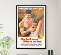 Rider on the Rain 1970 - Charles Bronson - US - Classic Movie Poster