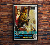 Riding Shotgun 1954 - Charles Bronson - Italy - Classic Movie Poster
