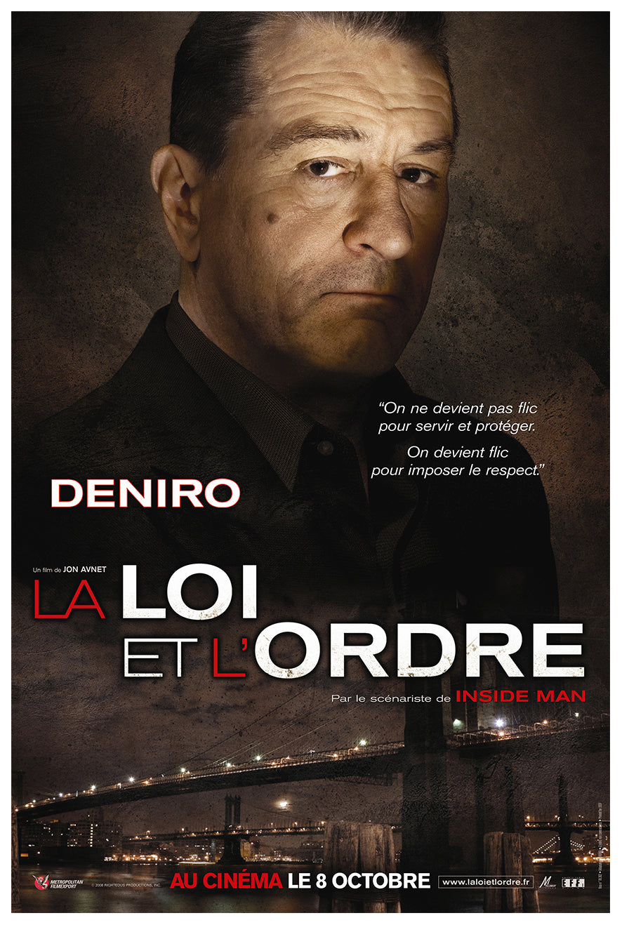 Righteous Kill 2008 - Al Pacino - France (2) - Classic Movie Poster