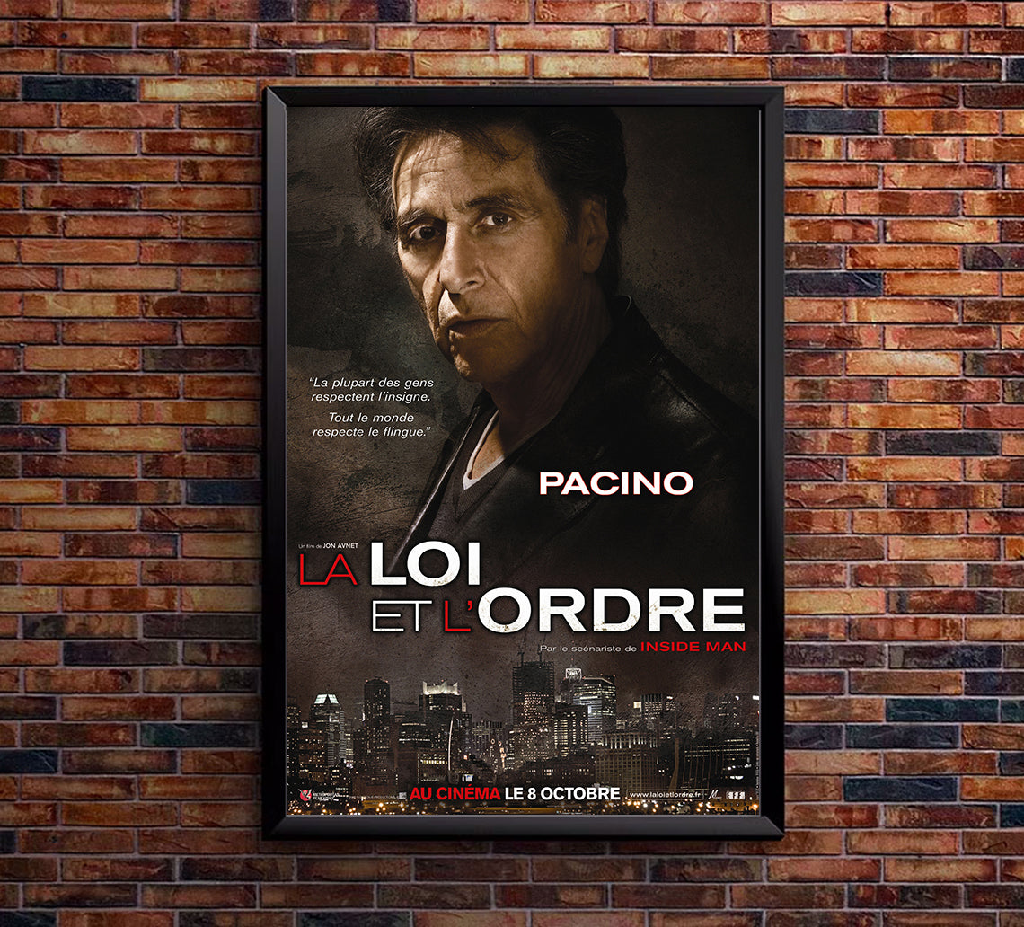 Righteous Kill 2008 - Al Pacino - France (3) - Classic Movie Poster