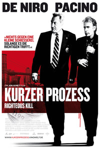 Righteous Kill 2008 - Al Pacino - Germany - Classic Movie Poster