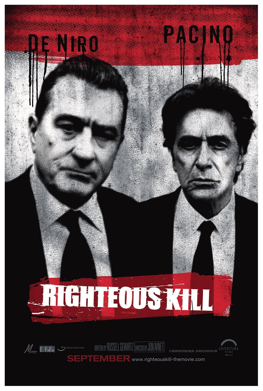 Righteous Kill 2008 - Al Pacino - US (2) - Classic Movie Poster