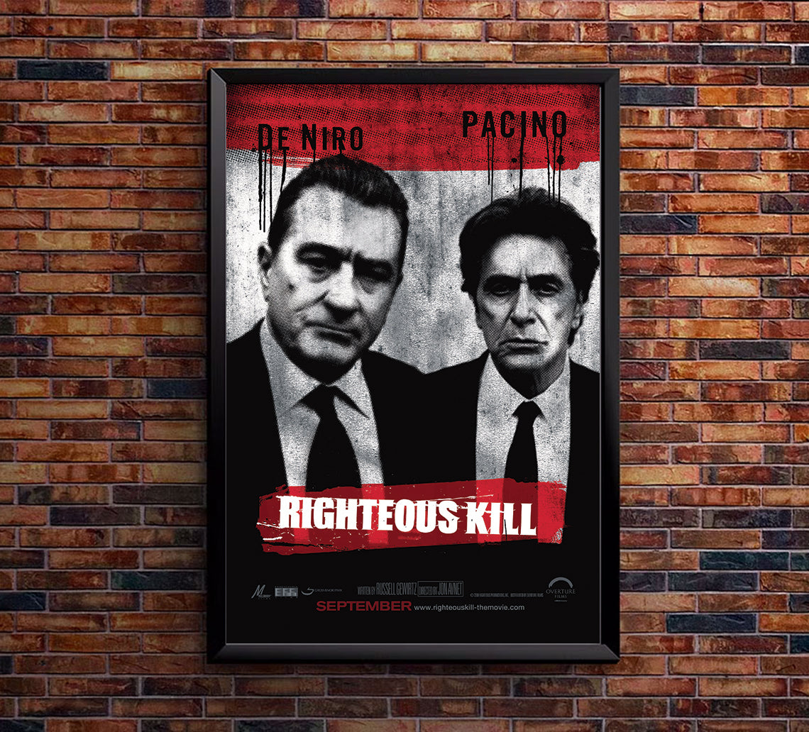 Righteous Kill 2008 - Al Pacino - US (2) - Classic Movie Poster