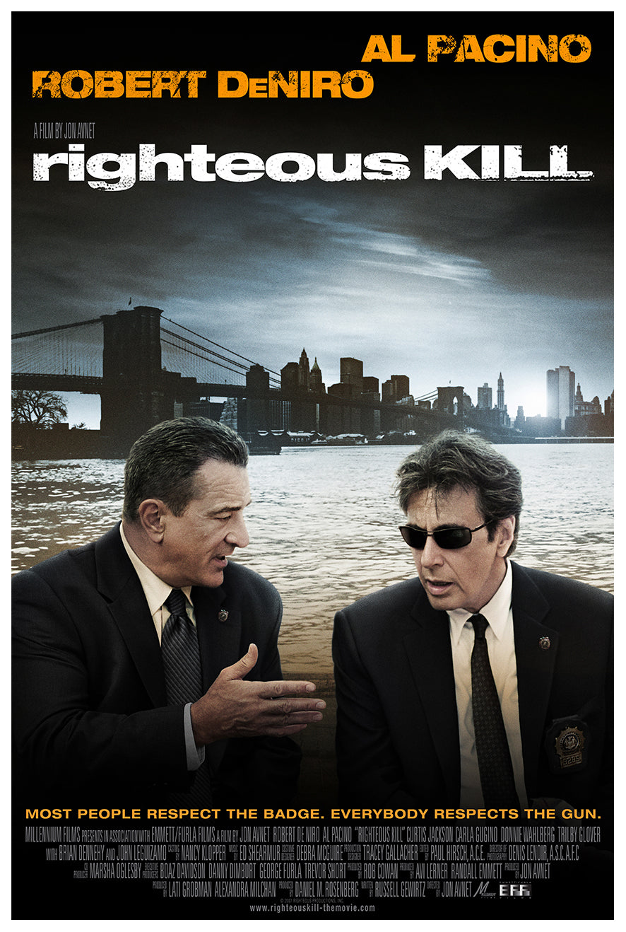 Righteous Kill 2008 - Al Pacino - US (3) - Classic Movie Poster