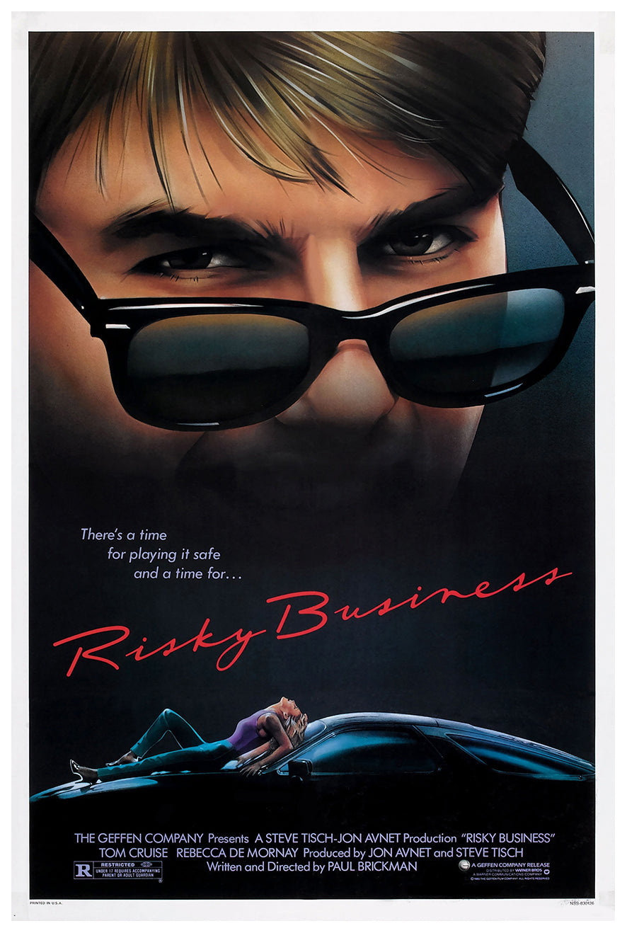 Risky Business 1983 - Classic Movie Poster