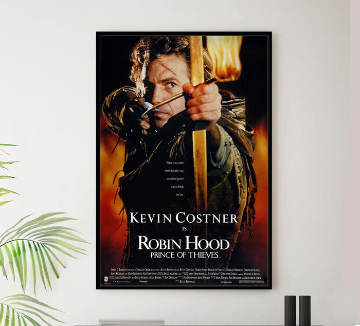 Robin Hood Prince of Thieves v1 - Kevin Costner - Vintage Classic Movie Poster