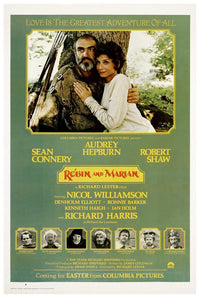 Robin and Marian 1976 v1 - Sean Connery - Vintage Classic Movie Poster