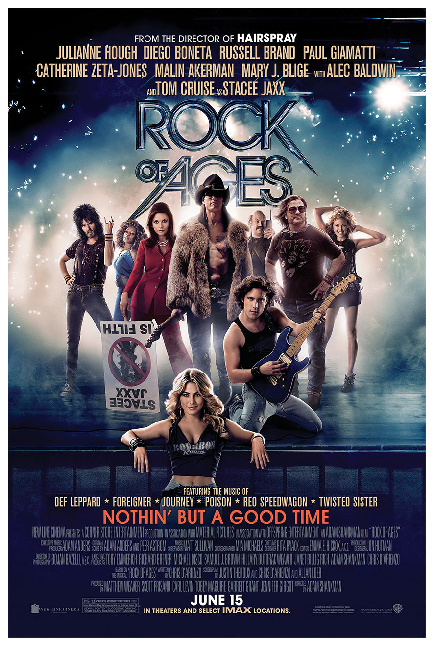 Rock of Ages 2012 - Classic Movie Poster