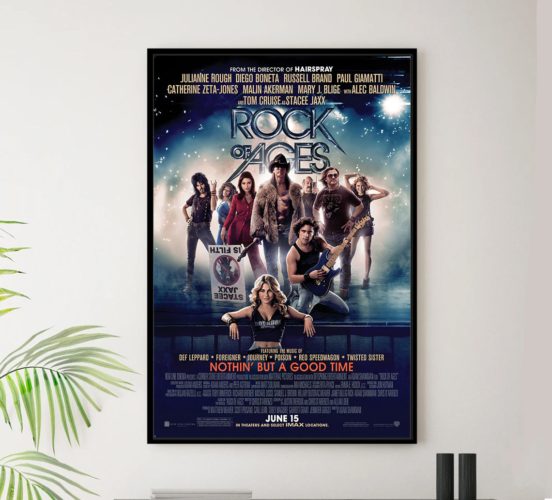 Rock of Ages 2012 - Classic Movie Poster