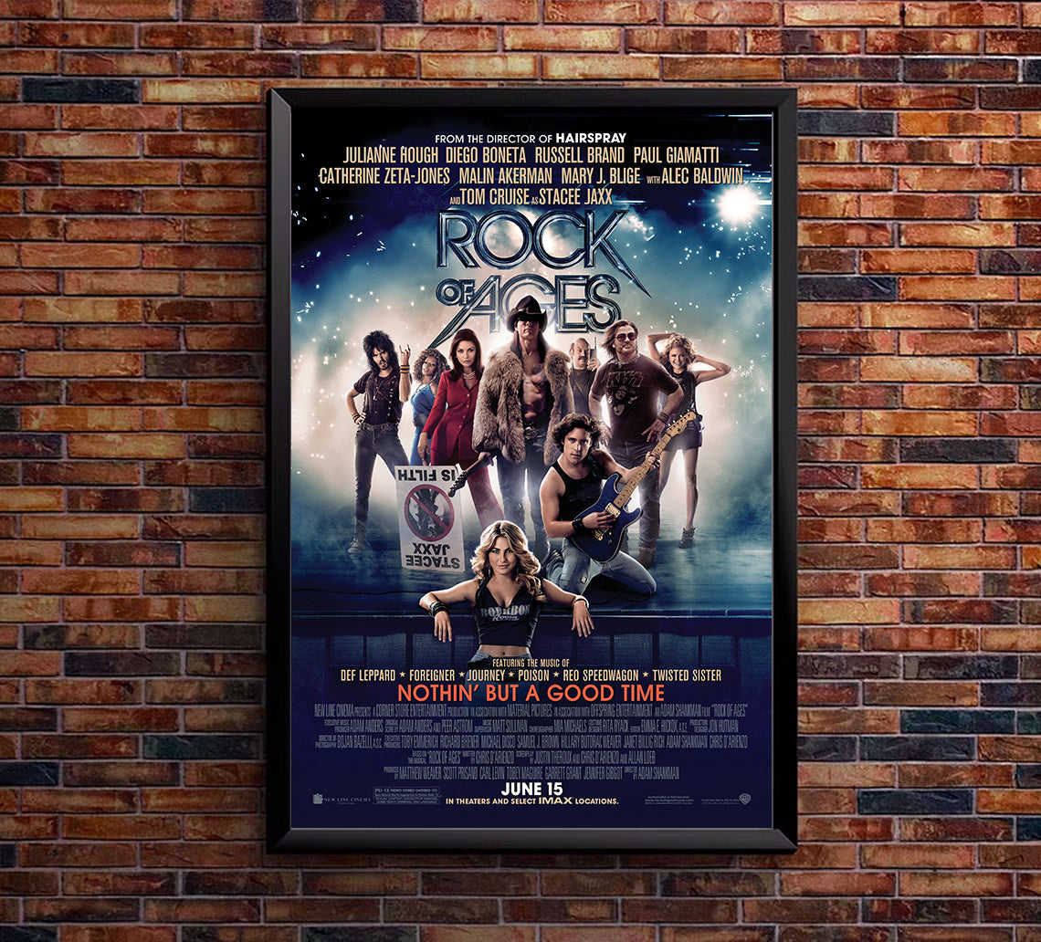 Rock of Ages 2012 - Classic Movie Poster