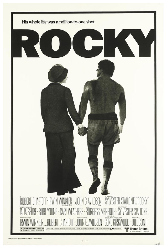 Rocky 1976 v1 - Classic Movie Poster