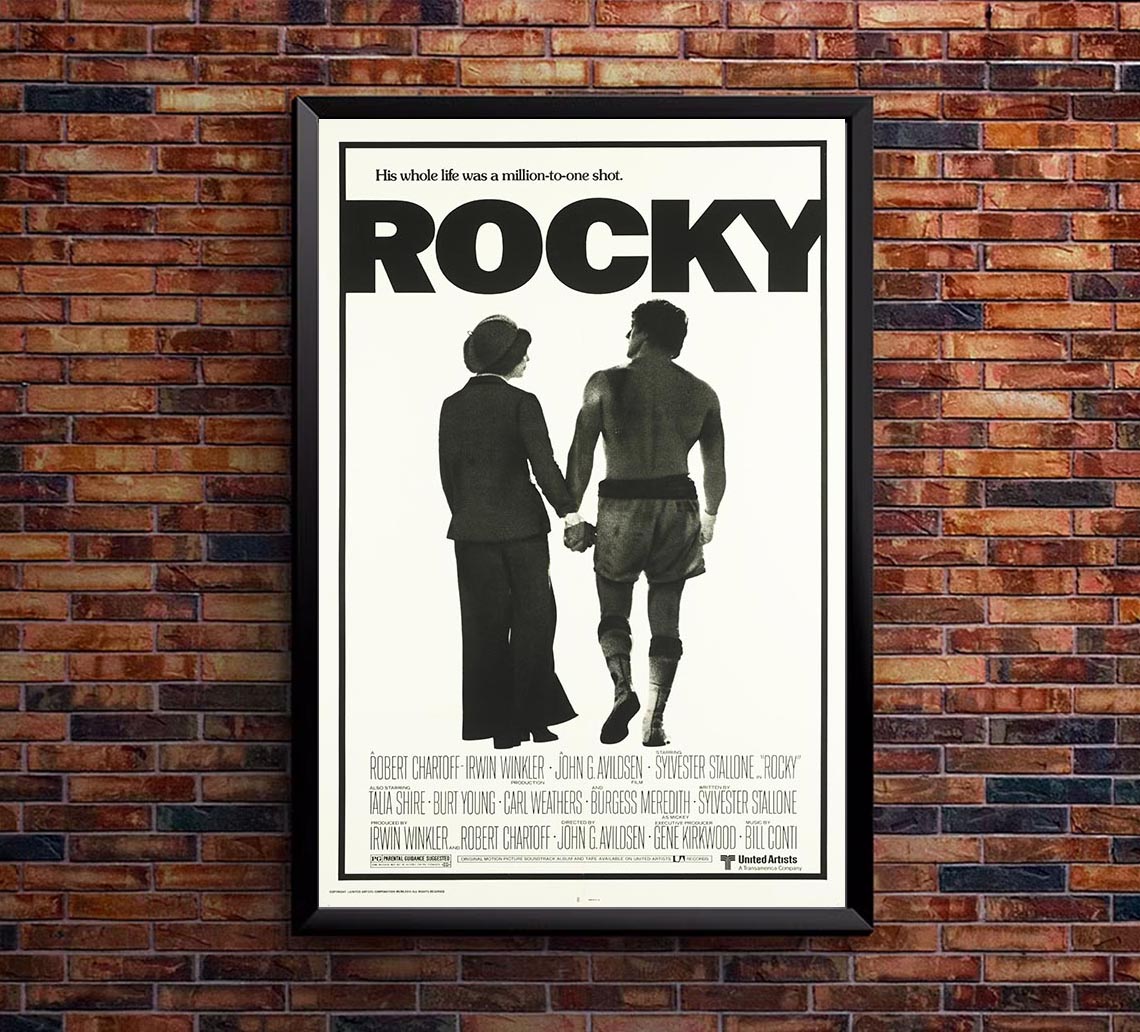 Rocky 1976 v1 - Classic Movie Poster