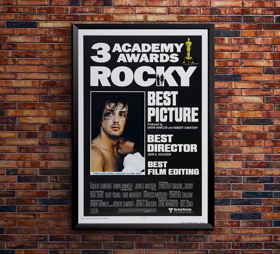 Rocky 1976 v2 - Classic Movie Poster