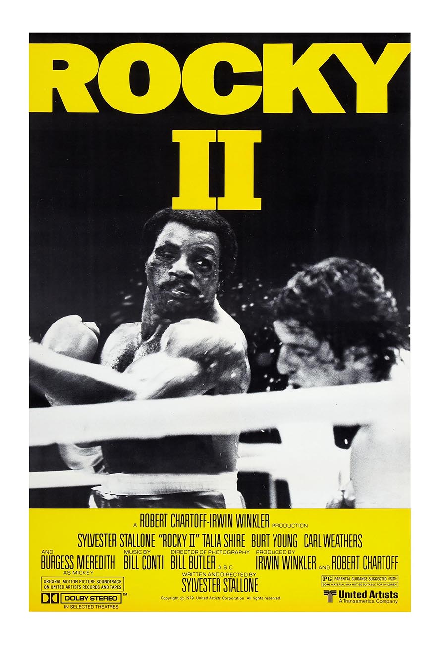 Rocky II 1979 v1 - Classic Movie Poster