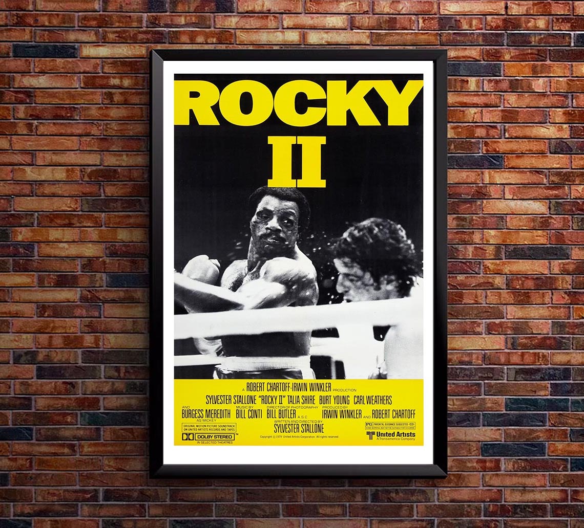 Rocky II 1979 v1 - Classic Movie Poster
