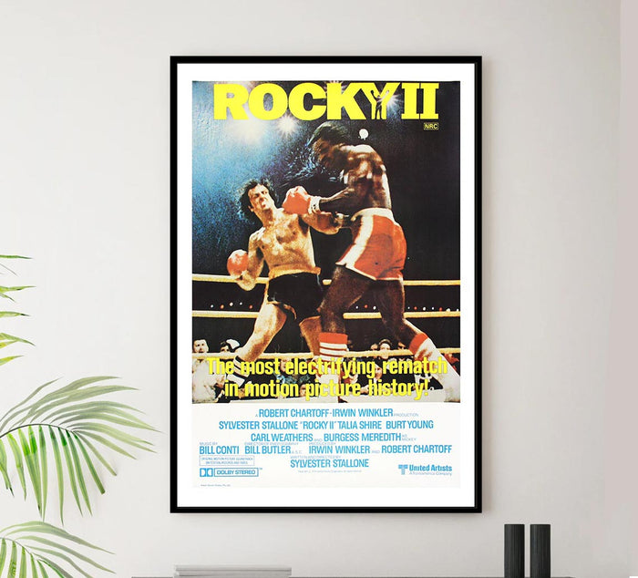 Rocky II 1979 v2 - Classic Movie Poster