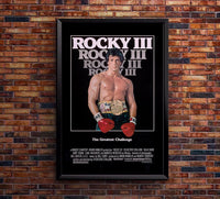 Rocky III 1982 - Classic Movie Poster