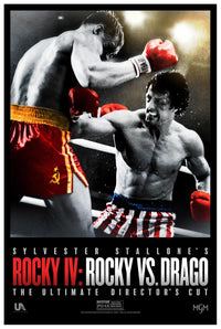 Rocky IV 1985 - Classic Movie Poster