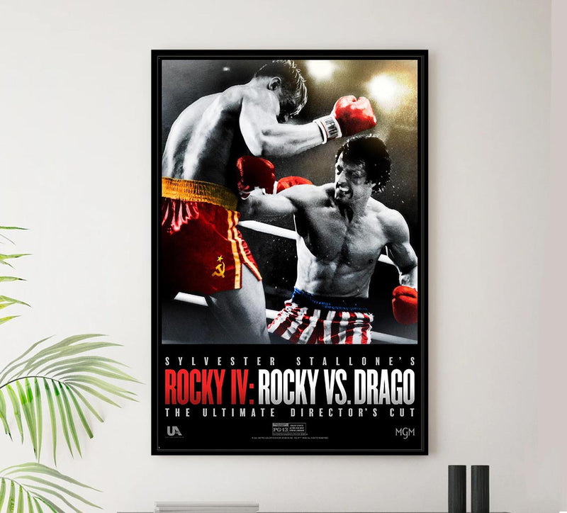 Rocky IV 1985 - Classic Movie Poster