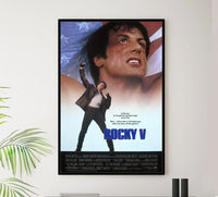 Rocky V 1990 - Classic Movie Poster