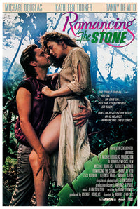Romancing the Stone 1984 - Michael Douglas - US 2 - Classic Movie Poster