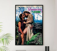 Romancing the Stone 1984 - Michael Douglas - US 2 - Classic Movie Poster