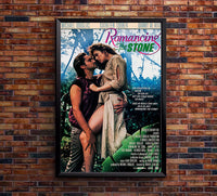 Romancing the Stone 1984 - Michael Douglas - US 2 - Classic Movie Poster