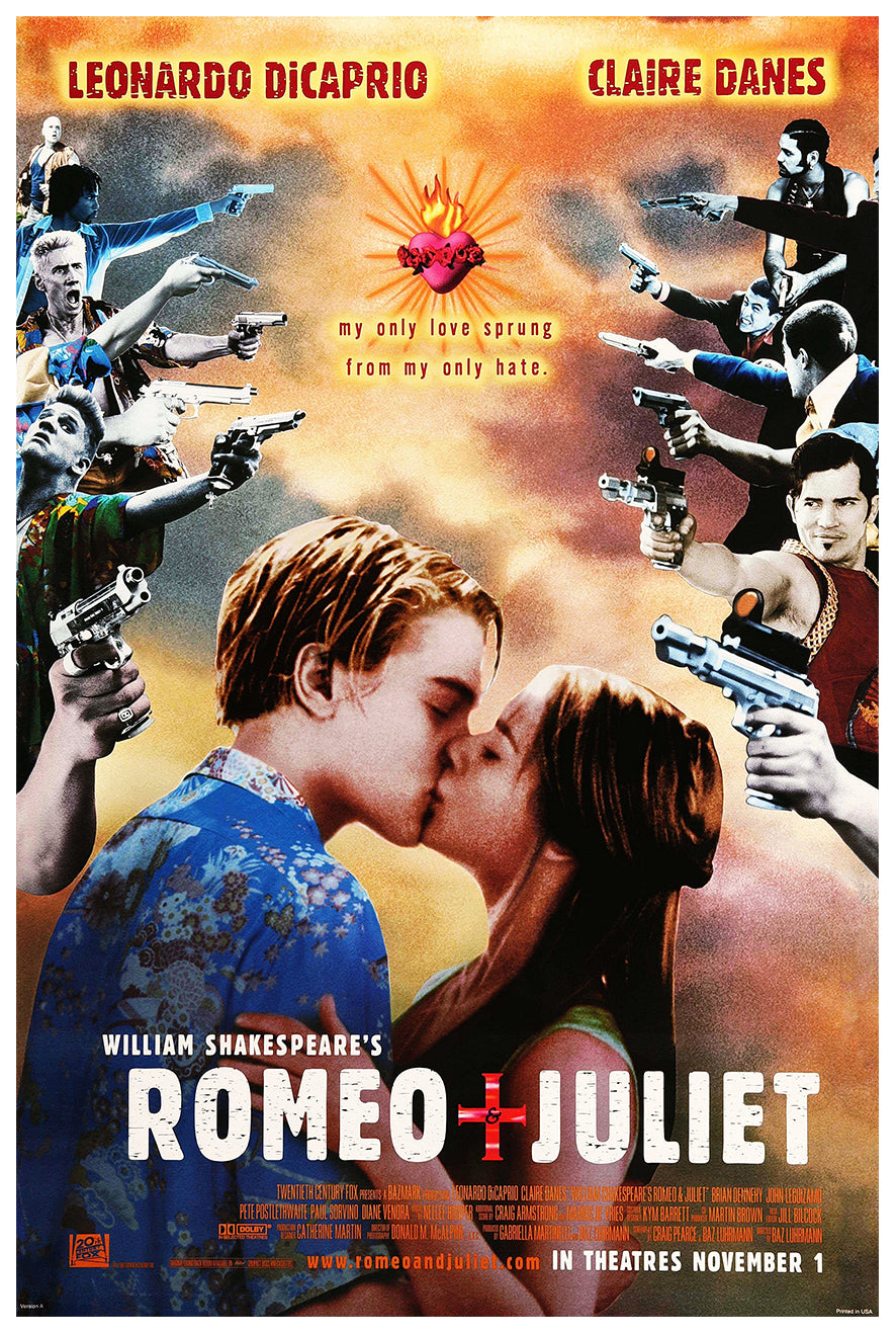 Romeo and Juliet 1996 v3 - Classic Movie Poster