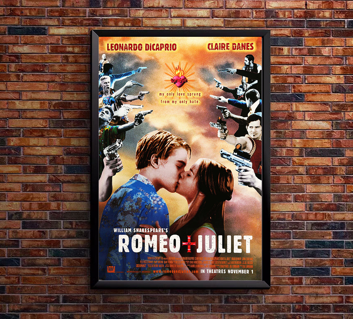 Romeo and Juliet 1996 v3 - Classic Movie Poster – Lost Island Trading  Company, image size:1140x1032