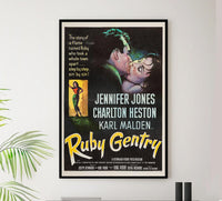 Ruby Gentry 1952 - Charlton Heston - Vintage Classic Movie Poster