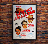 Run for Cover 1955 - James Cagney - Argentina - Classic Movie Poster