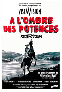 Run for Cover 1955 - James Cagney - France - Classic Movie Poster