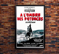 Run for Cover 1955 - James Cagney - France - Classic Movie Poster