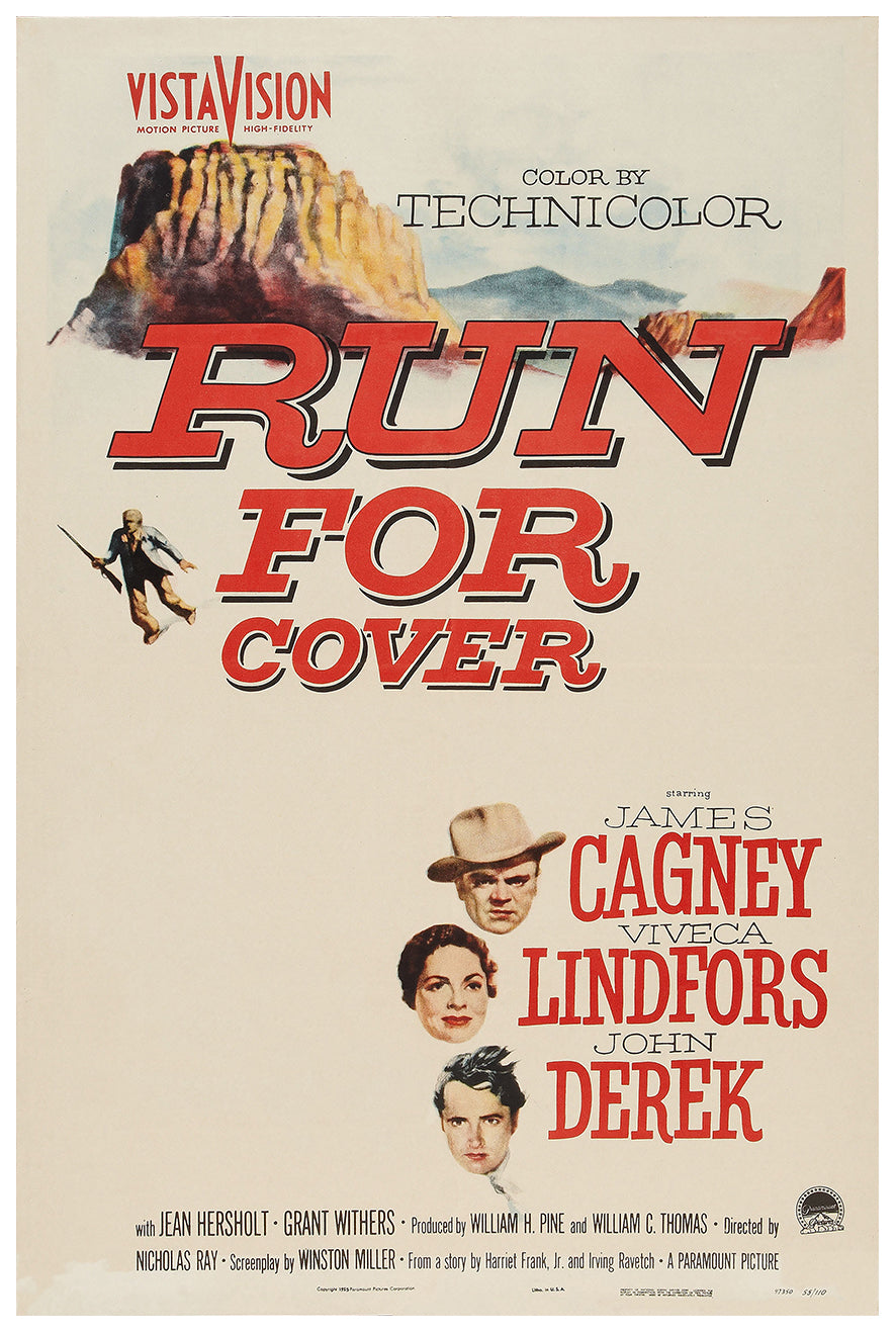 Run for Cover 1955 - James Cagney - US - Classic Movie Poster