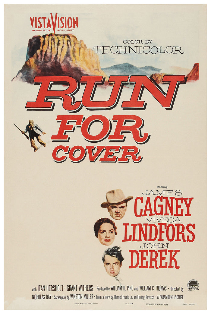 Run for Cover 1955 - James Cagney - US - Classic Movie Poster