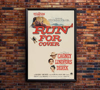 Run for Cover 1955 - James Cagney - US - Classic Movie Poster