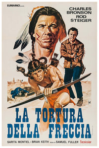 Run of the Arrow 1957 - Charles Bronson - Italy - Classic Movie Poster