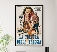 Run of the Arrow 1957 - Charles Bronson - Italy - Classic Movie Poster