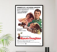 Ryan's Daughter 1970 - Robert Mitchum - Vintage Classic Movie Poster