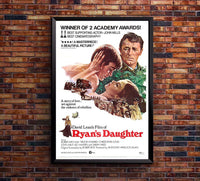 Ryan's Daughter 1970 - Robert Mitchum - Vintage Classic Movie Poster