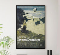 Ryan's Daughter 1970 v2 - Robert Mitchum - Vintage Classic Movie Poster