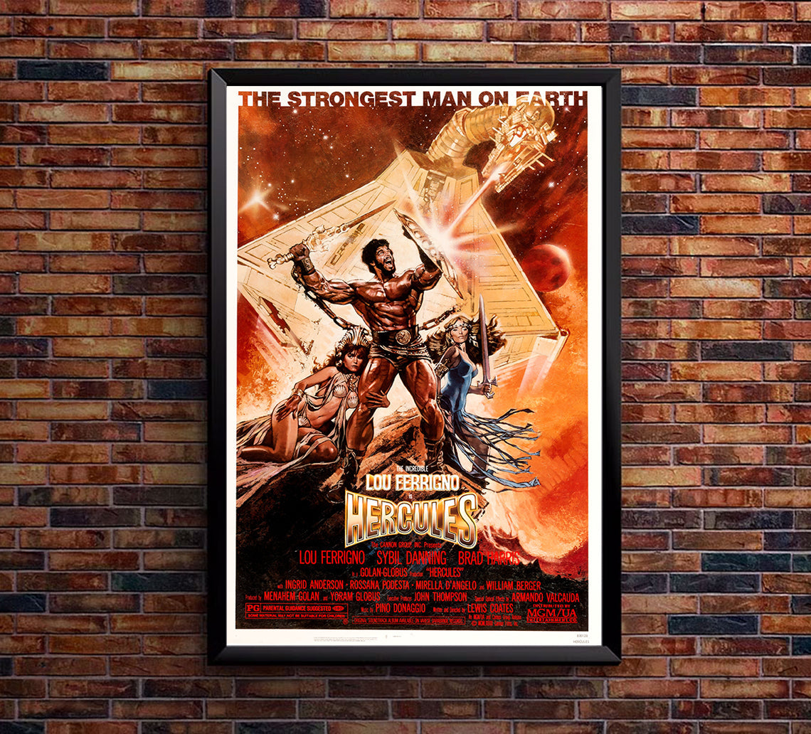 Hercules - 1983 - Lou Ferrigno - US - Movie Poster