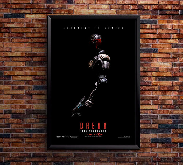 Dredd - 2012- Karl Urban - Teaser 1- Movie Poster