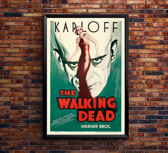 The Walking Dead Karloff - 1933- US - Movie Poster